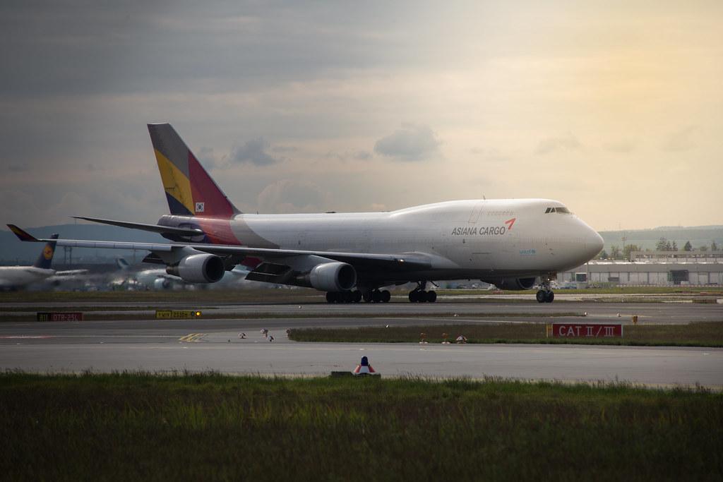 Frankfurt Airport: Asiana Cargo (OZ / AAR) | Operator: Asiana Airlines |  Boeing 747-48E(BDSF) B744 | HL7413 | MSN 25405
