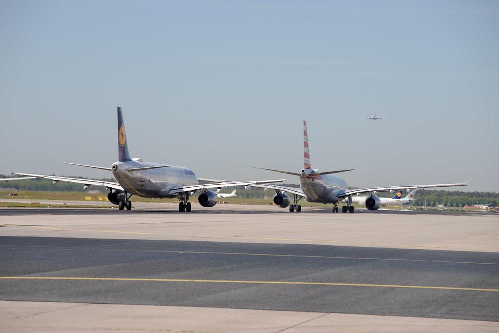 Frankfurt Airport: Taxiway |