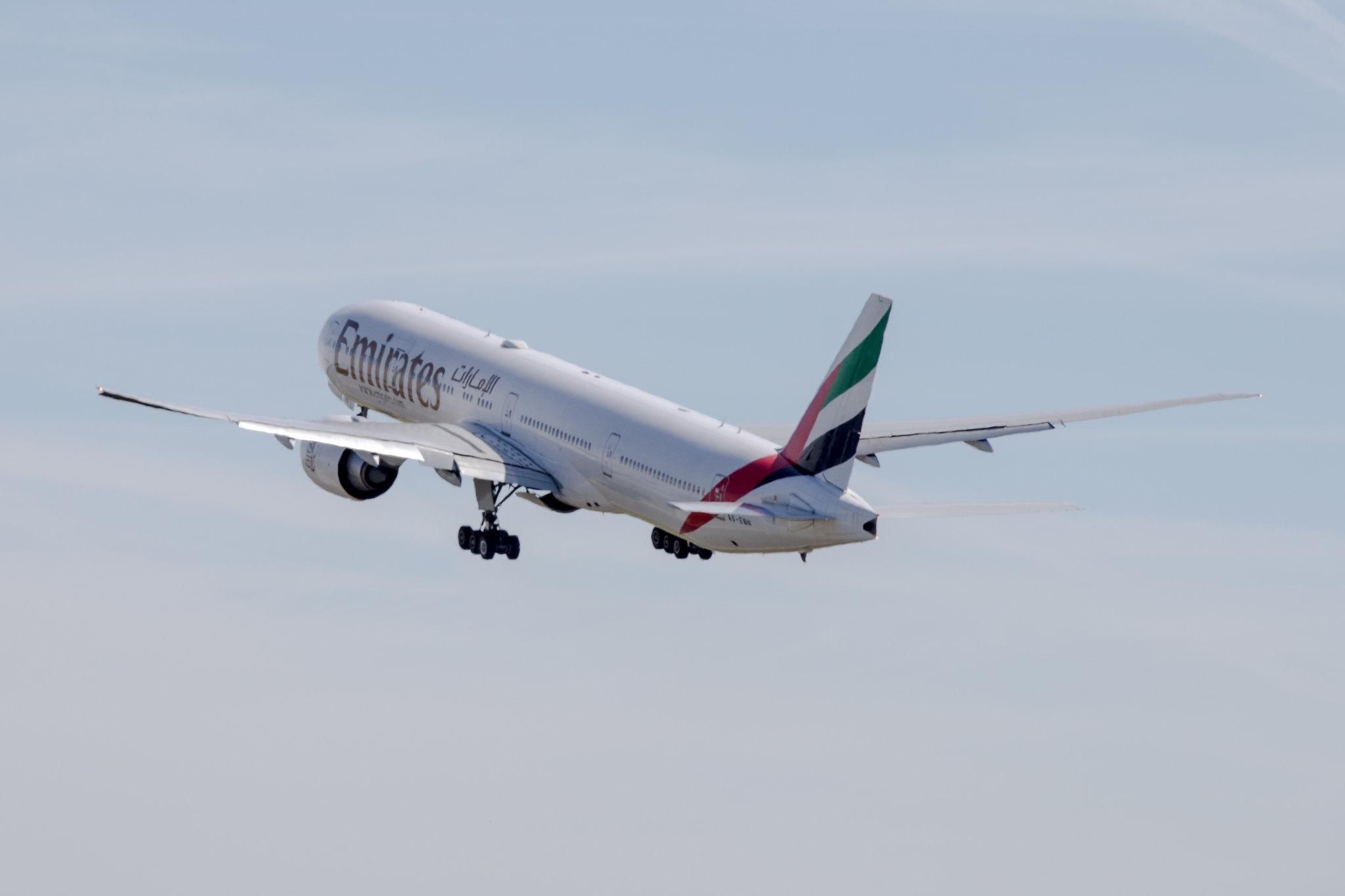 Frankfurt Airport: Emirates (EK / UAE) |  Boeing 777-36N(ER) B77W | A6-EBN | MSN 32791