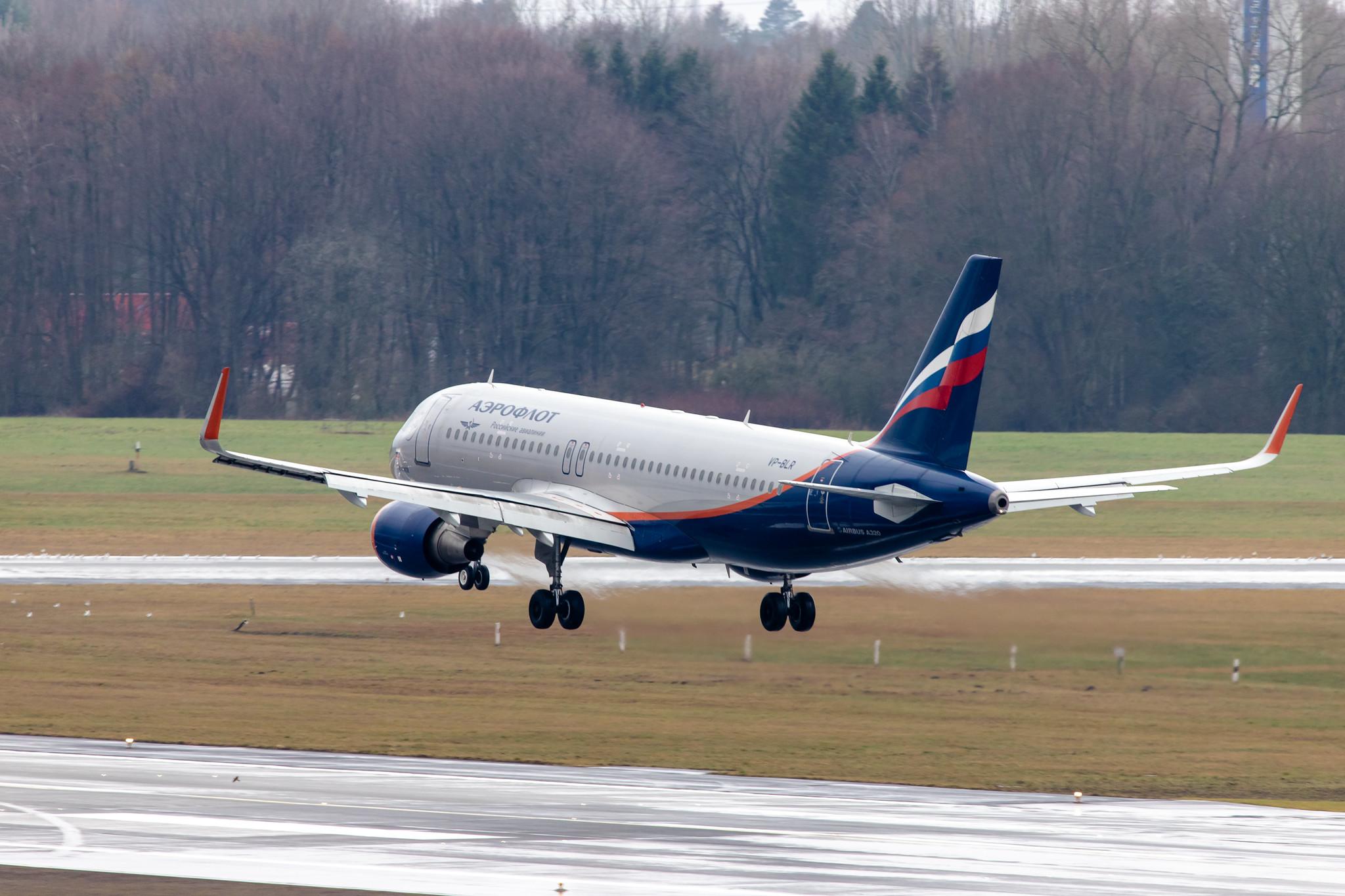 Hamburg Airport: Aeroflot (SU / AFL) | Airbus A320-214 A320 | VP-BLR | MSN 5585