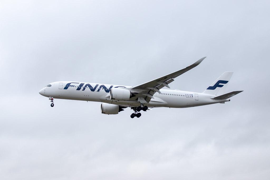 London Heathrow Airport: Finnair (AY / FIN) |  Airbus A350-941 A359 | OH-LWF | MSN 028