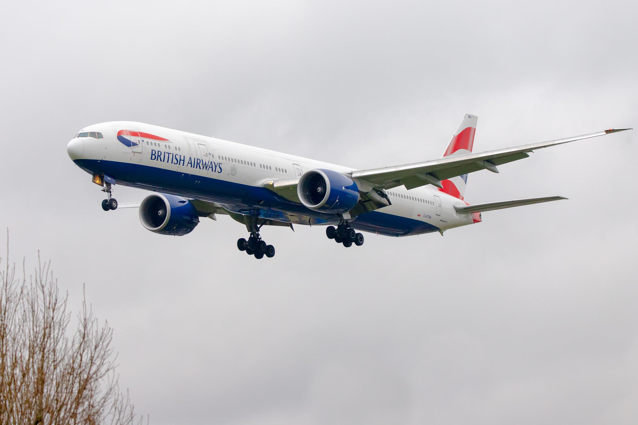 London Heathrow Airport: British Airways (BA / BAW) |  Boeing 777-336(ER) B77W | G-STBH | MSN 38431