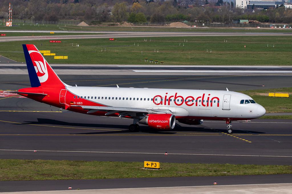 Düsseldorf Airport: Eurowings (EW / EWG) | Livery: Airberlin Livery | Airbus A320-216 A320 | D-ABZI | MSN 3328
