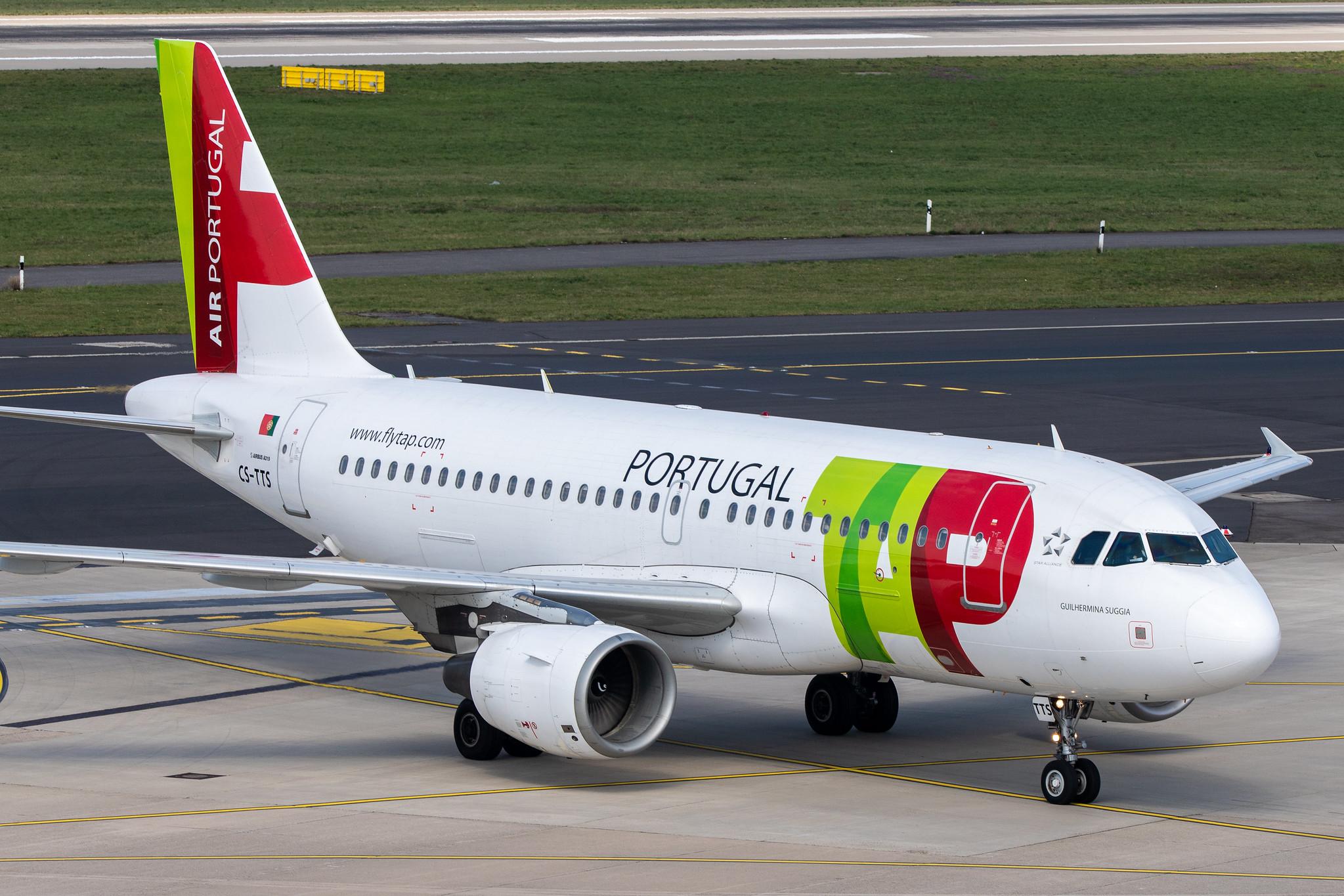 Düsseldorf Airport: TAP Air Portugal (TP / TAP) |  Airbus A319-112 A319 | CS-TTS | MSN 1765