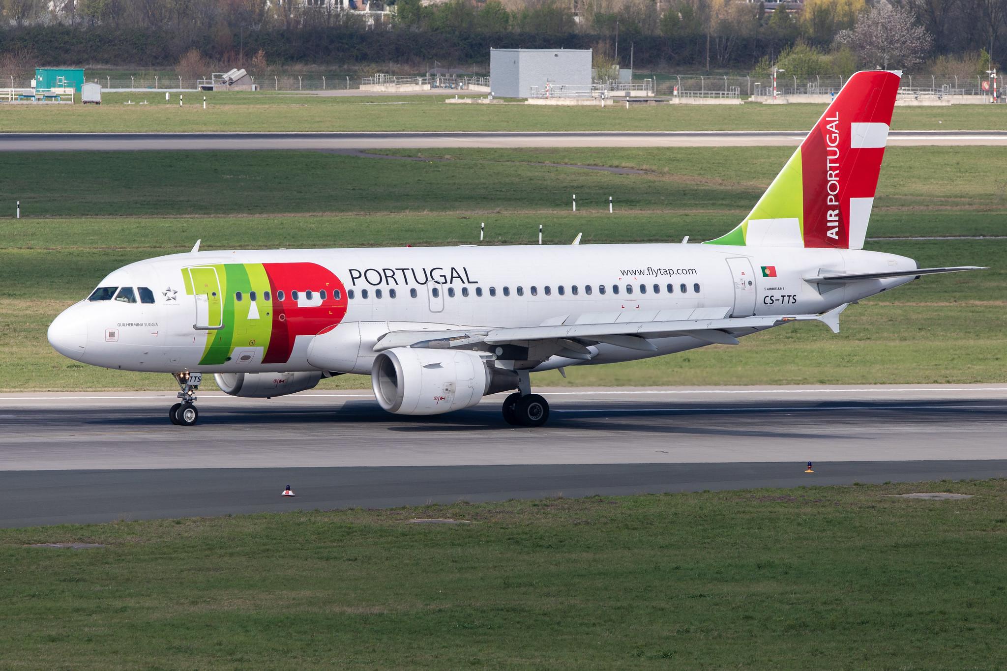 Düsseldorf Airport: TAP Air Portugal (TP / TAP) |  Airbus A319-112 A319 | CS-TTS | MSN 1765