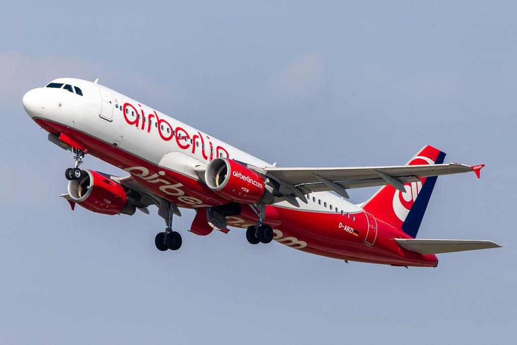 Düsseldorf Airport: Eurowings (EW / EWG) | Livery: Airberlin Livery | Airbus A320-216 A320 | D-ABZI | MSN 3328