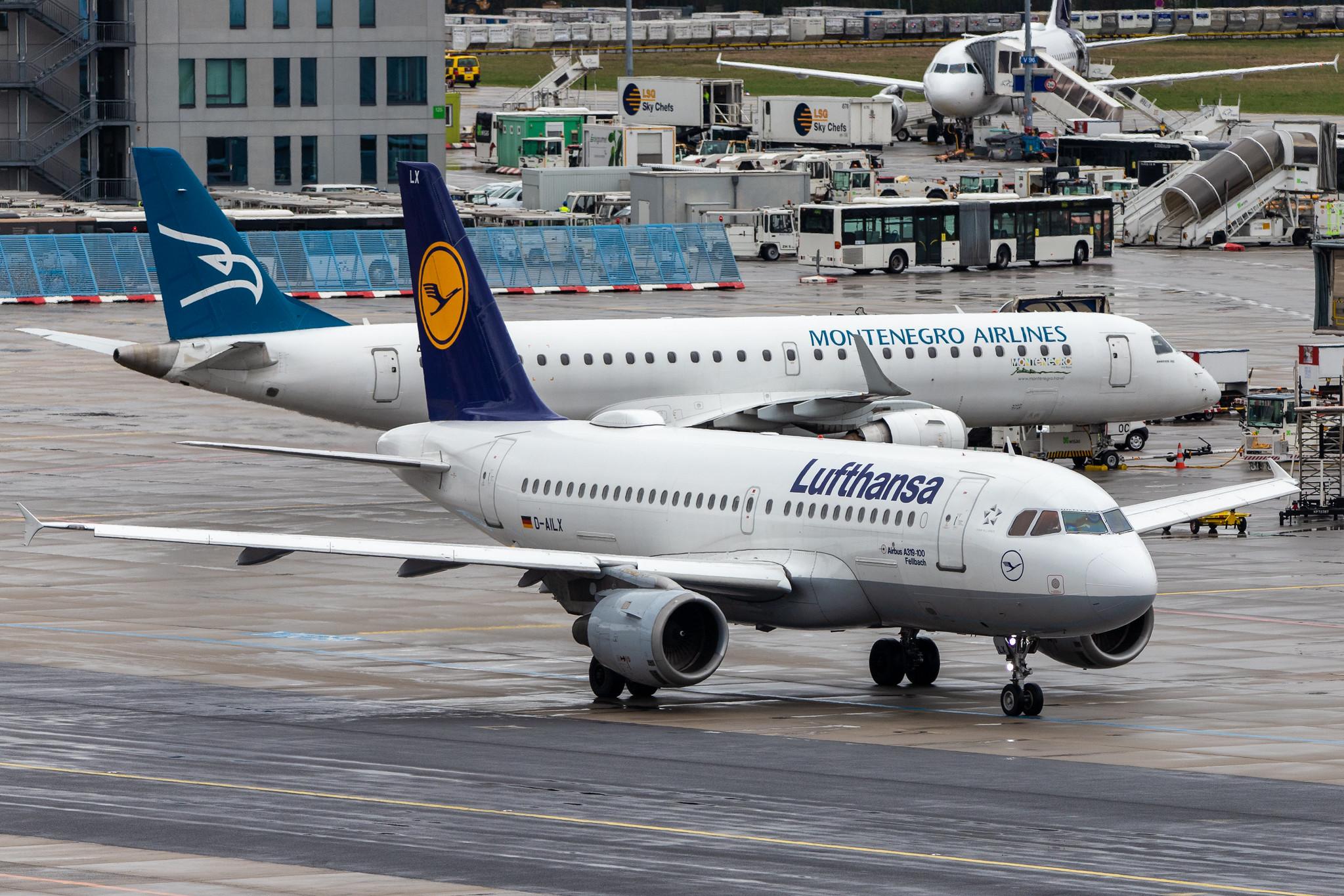 Frankfurt Airport: Lufthansa (LH / DLH) | Operator: Lufthansa CityLine |  Airbus A319-114 A319 | D-AILX | MSN 0860