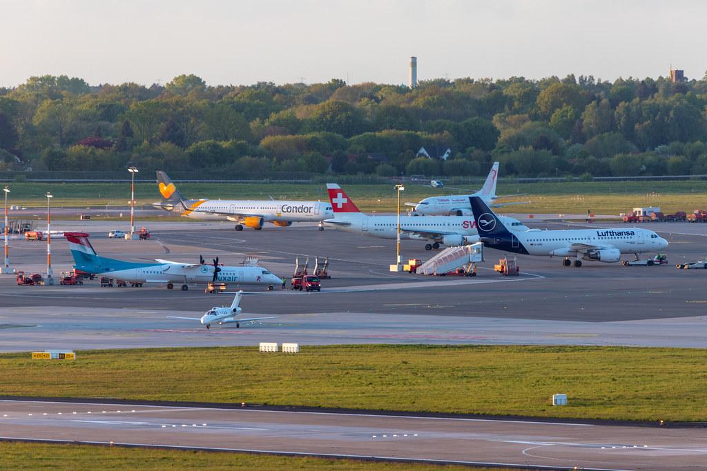 Hamburg Airport: Vorfeld |