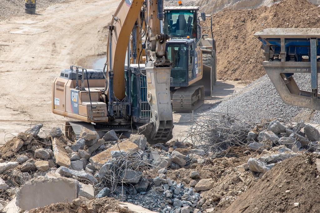 Hamburg Airport: Baustelle |