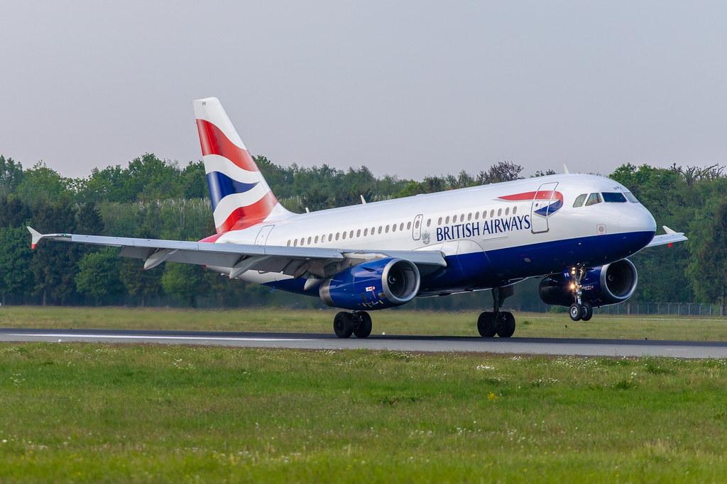 Hamburg Airport: British Airways (BA / BAW) |  Airbus A319-131 A319 | G-EUPR | MSN 1329