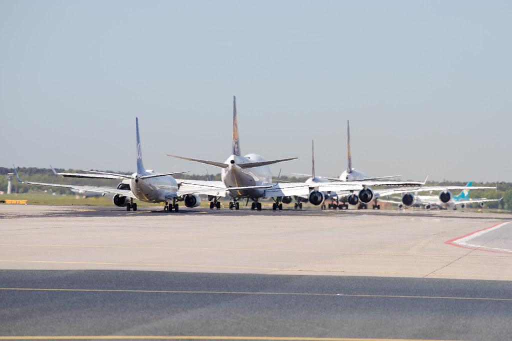 Frankfurt Airport: Taxiway |