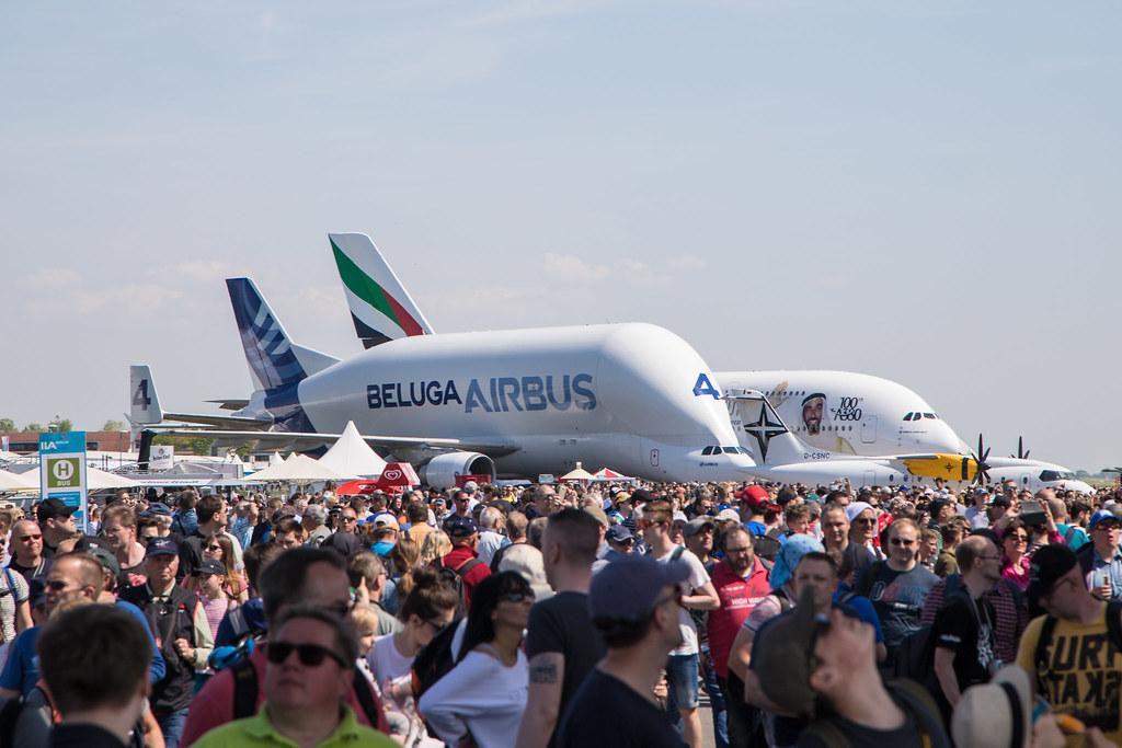 Berlin Air Show / ILA 2018: Airbus Transport International Airbus A300-608ST Beluga A3ST F-GSTD