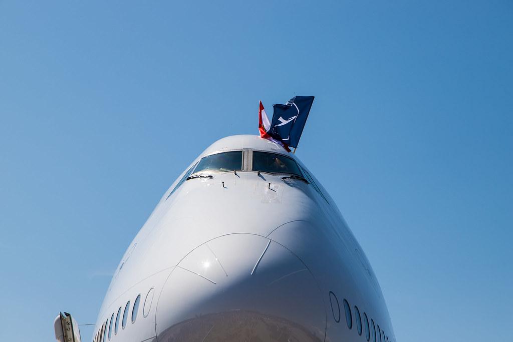 Berlin Air Show / ILA 2018: Lufthansa Boeing 747-830 B748 D-ABYA