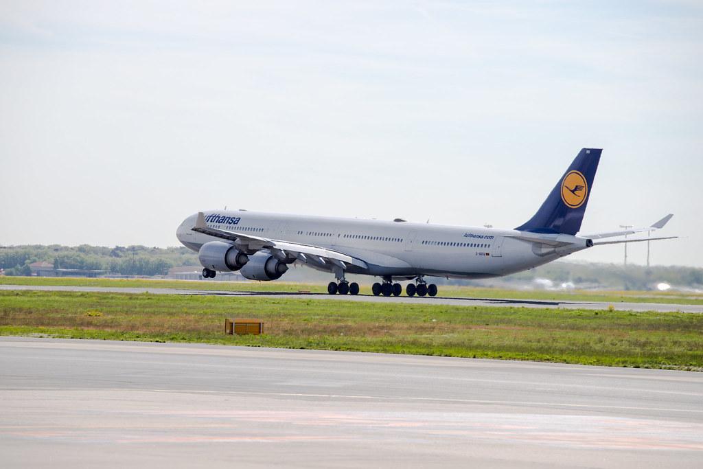 Frankfurt Airport: Lufthansa (LH / DLH) |  Airbus A340-642 A346 | D-AIHV | MSN 0897