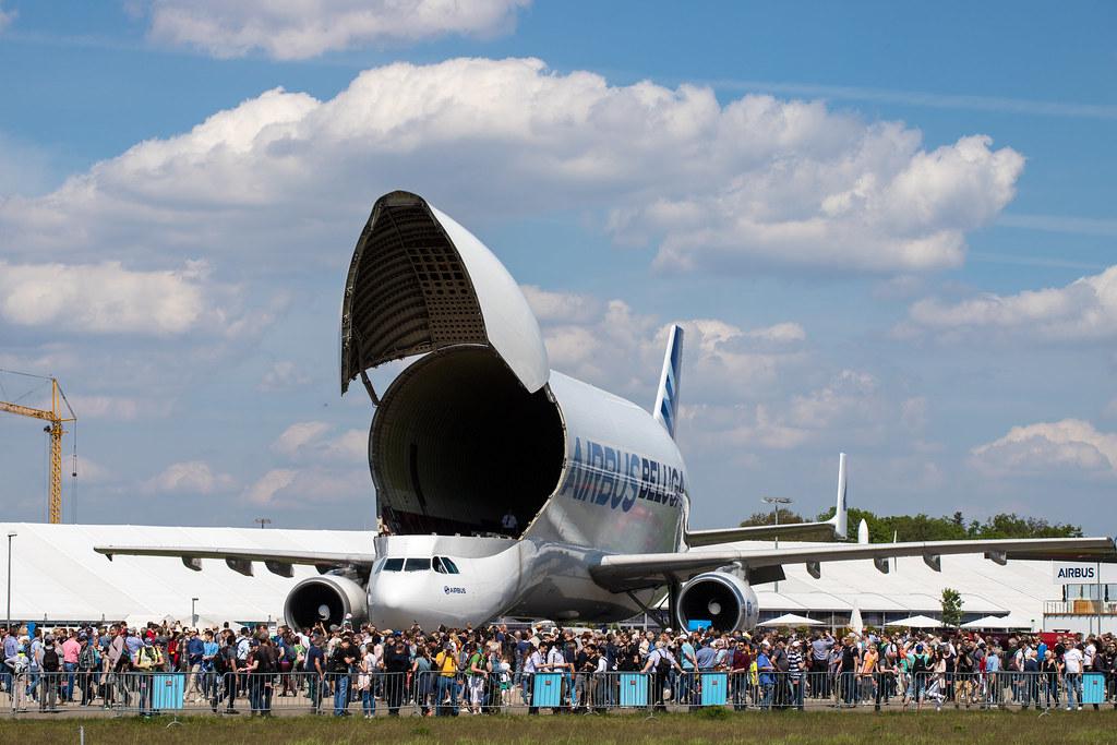 Berlin Air Show / ILA 2018: Airbus Transport International Airbus A300-608ST Beluga A3ST F-GSTD