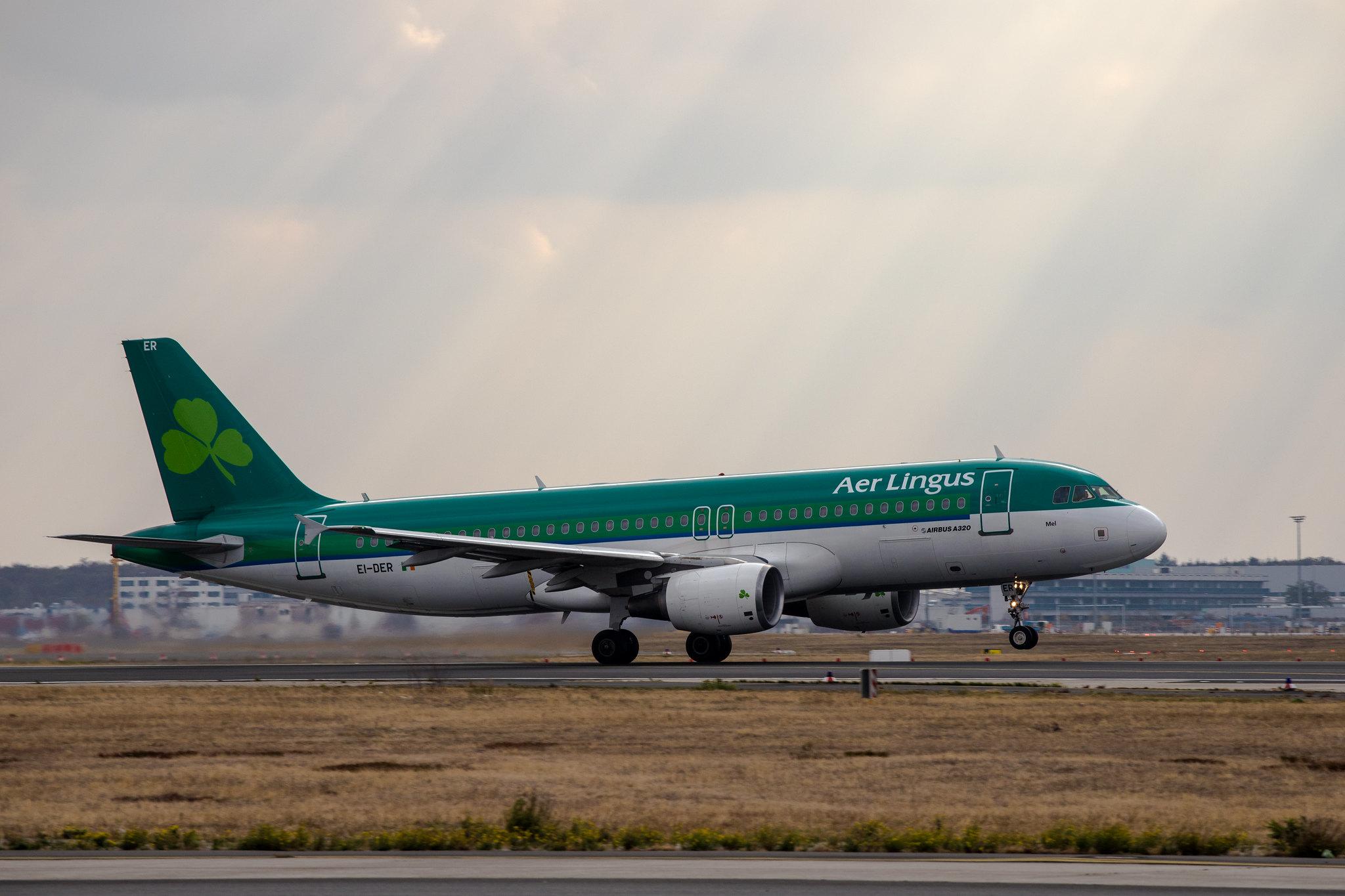 Frankfurt Airport: Aer Lingus (EI / EIN) |  Airbus A320-214 A320 | EI-DER | MSN 2583
