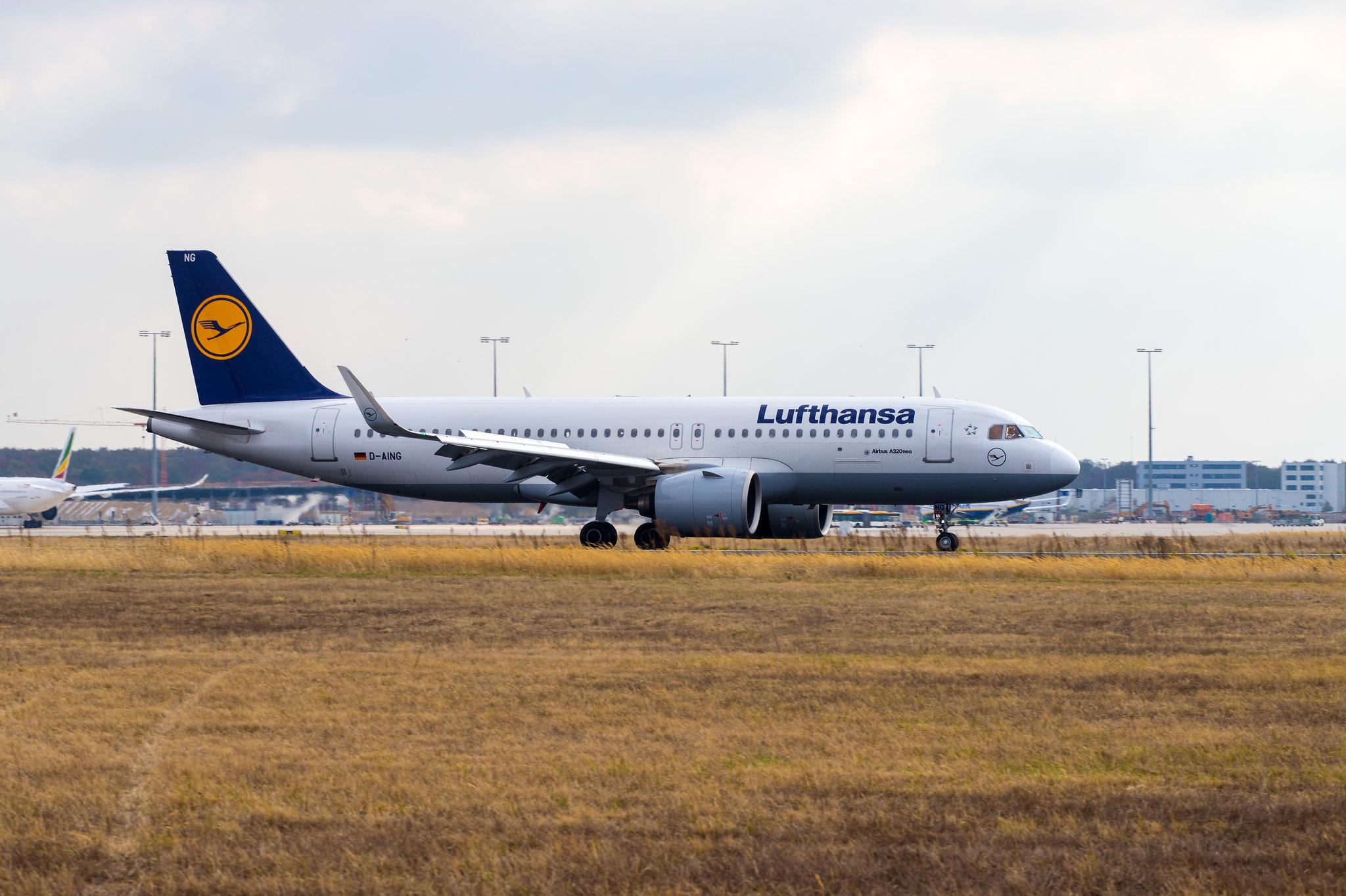 Frankfurt Airport: Lufthansa (LH / DLH) |  Airbus A320-271N A20N | D-AING | MSN 7588