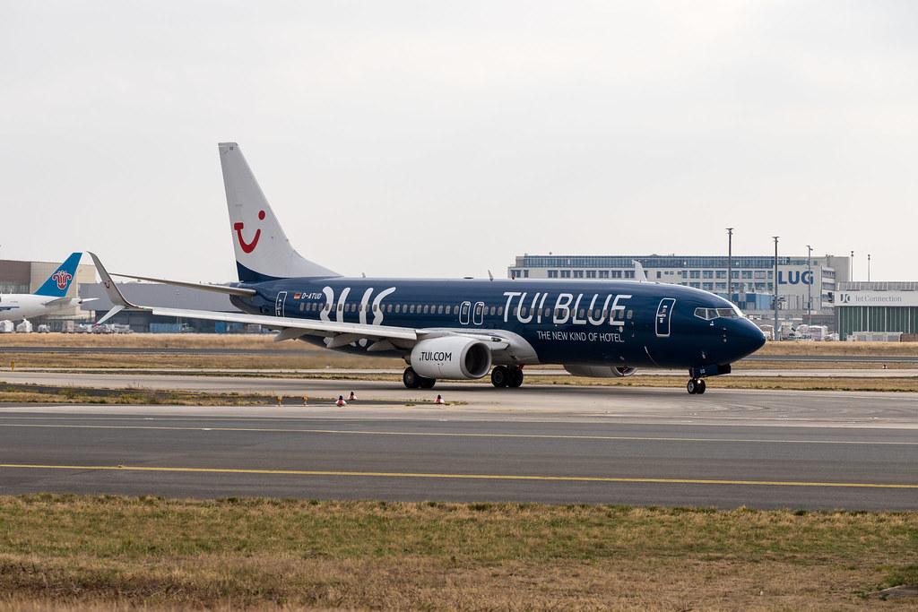 Frankfurt Airport: TUI | Operator: TUI fly | Livery: TUI BLUE Livery |  Boeing 737-8K5 B738 | D-ATUD | MSN 34685