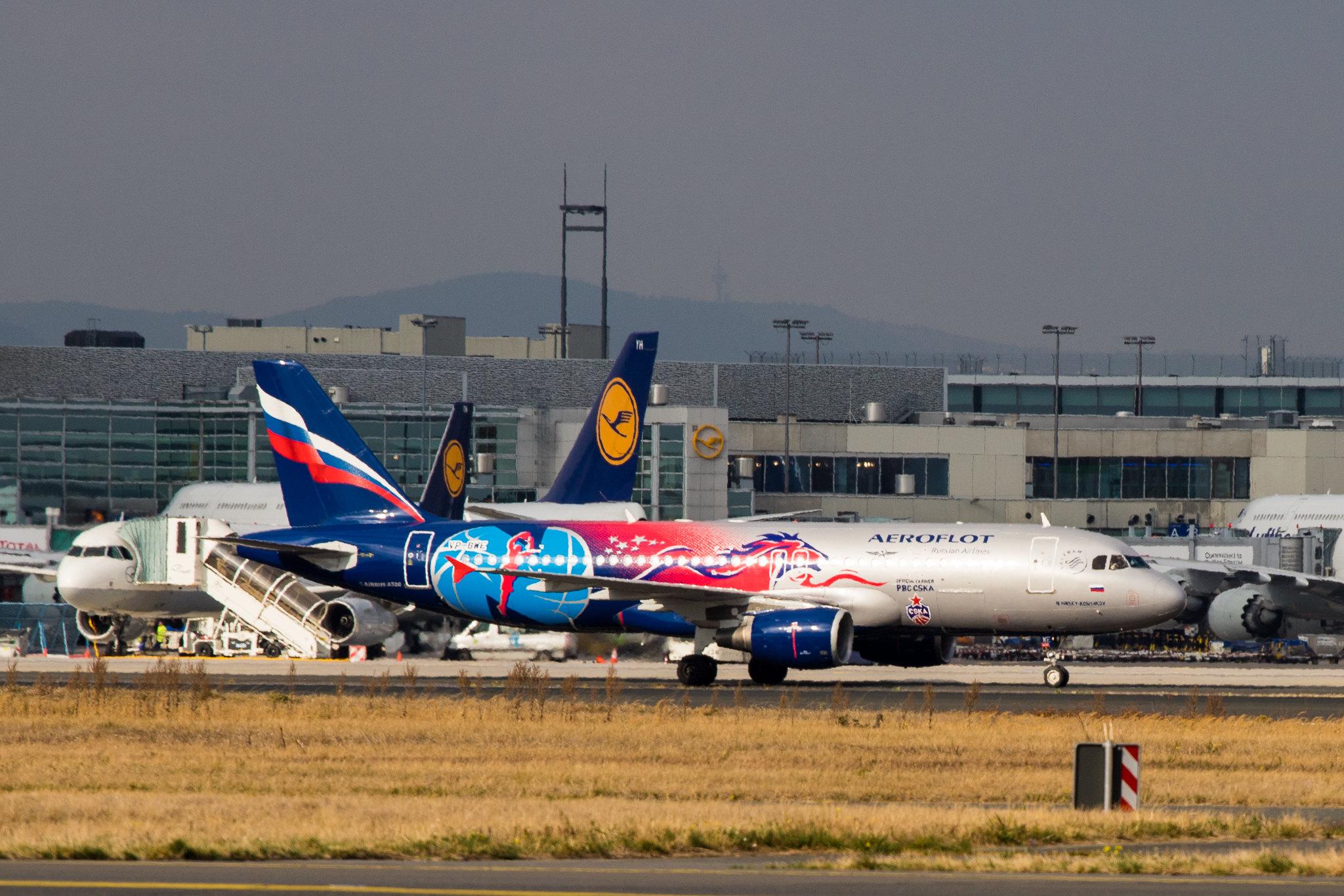 Frankfurt Airport: Aeroflot (SU / AFL) | Livery: PBC CSKA Moscow Livery |  Airbus A320-214 A320 | VP-BWE | MSN 2133