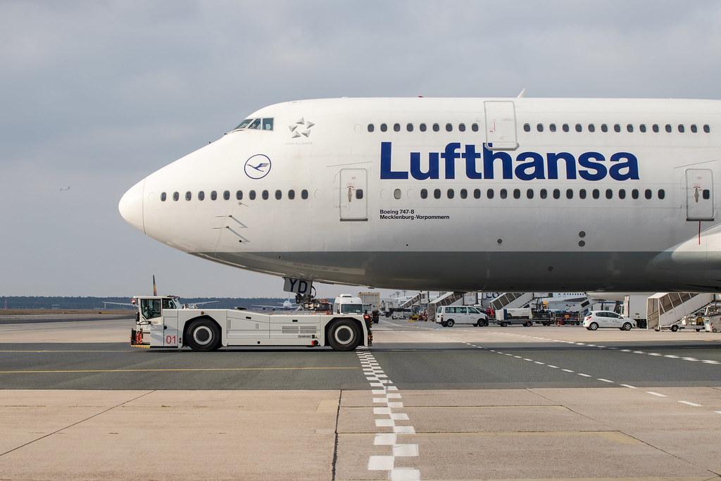 Frankfurt Airport: Lufthansa (LH / DLH) |  Boeing 747-830 B748 | D-ABYD | MSN 37829