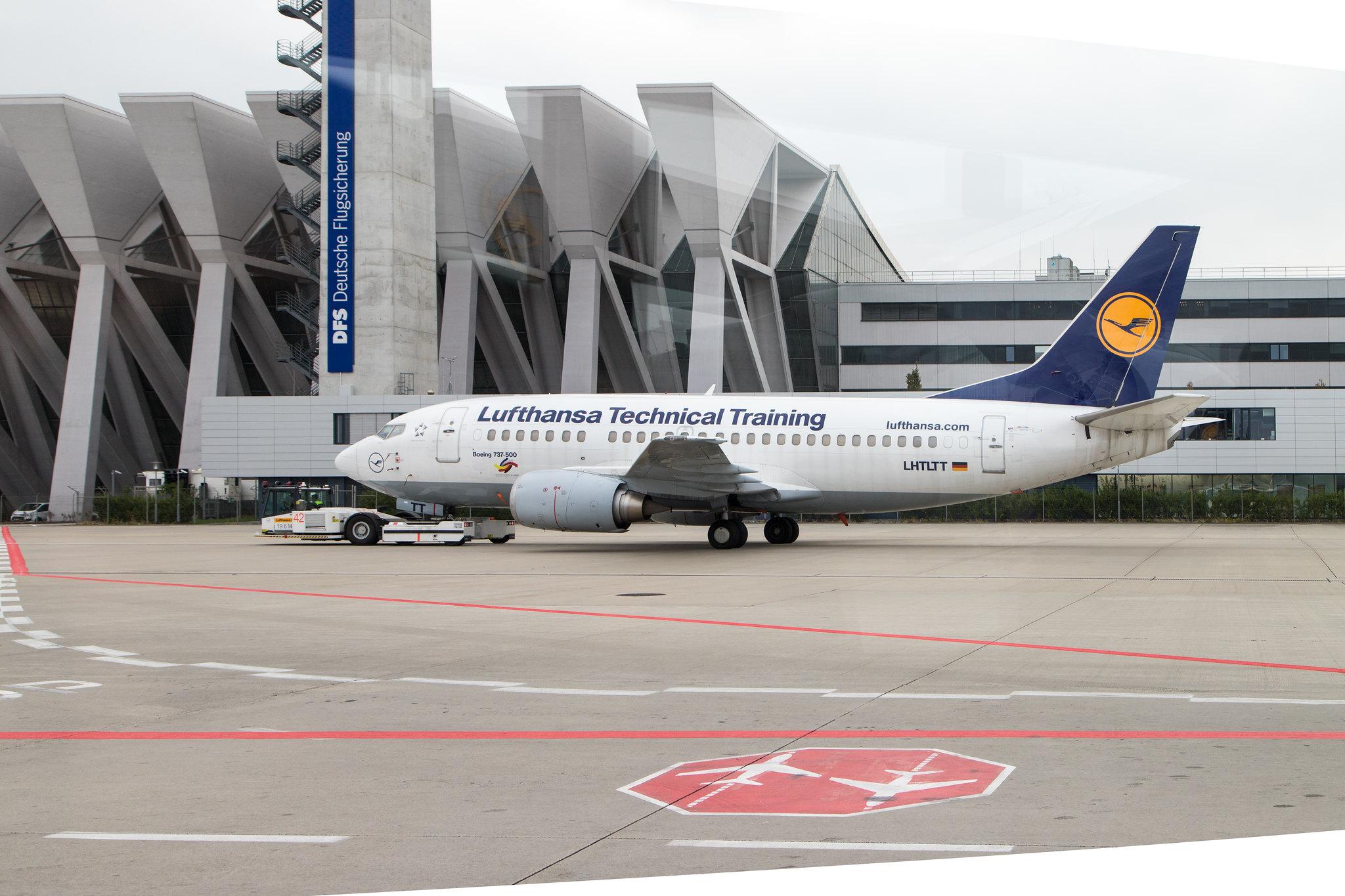 Frankfurt Airport: Lufthansa (LH / DLH) | Boeing 737-530 B735 | D-ABJI | MSN 25358 | LHTLTT Lufthansa Technik - Lufthansa Technical Training
