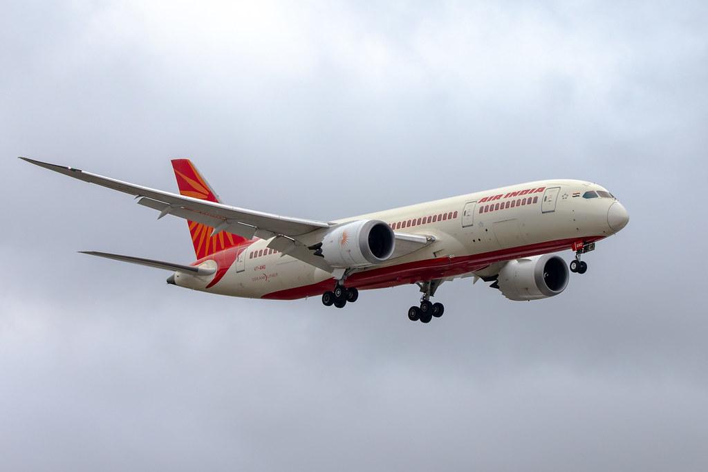 London Heathrow Airport: Air India (AI / AIC) |  Boeing 787-8 Dreamliner B788 | VT-ANO | MSN 36286