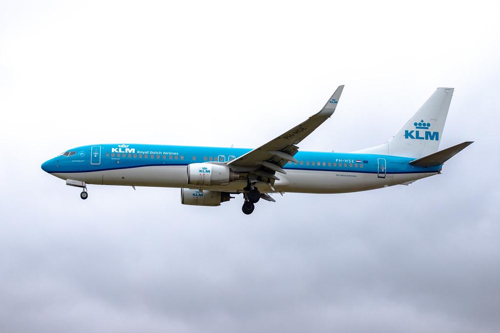 London Heathrow Airport: KLM (KL / KLM) |  Boeing 737-8K2 B738 | PH-HSE | MSN 39259