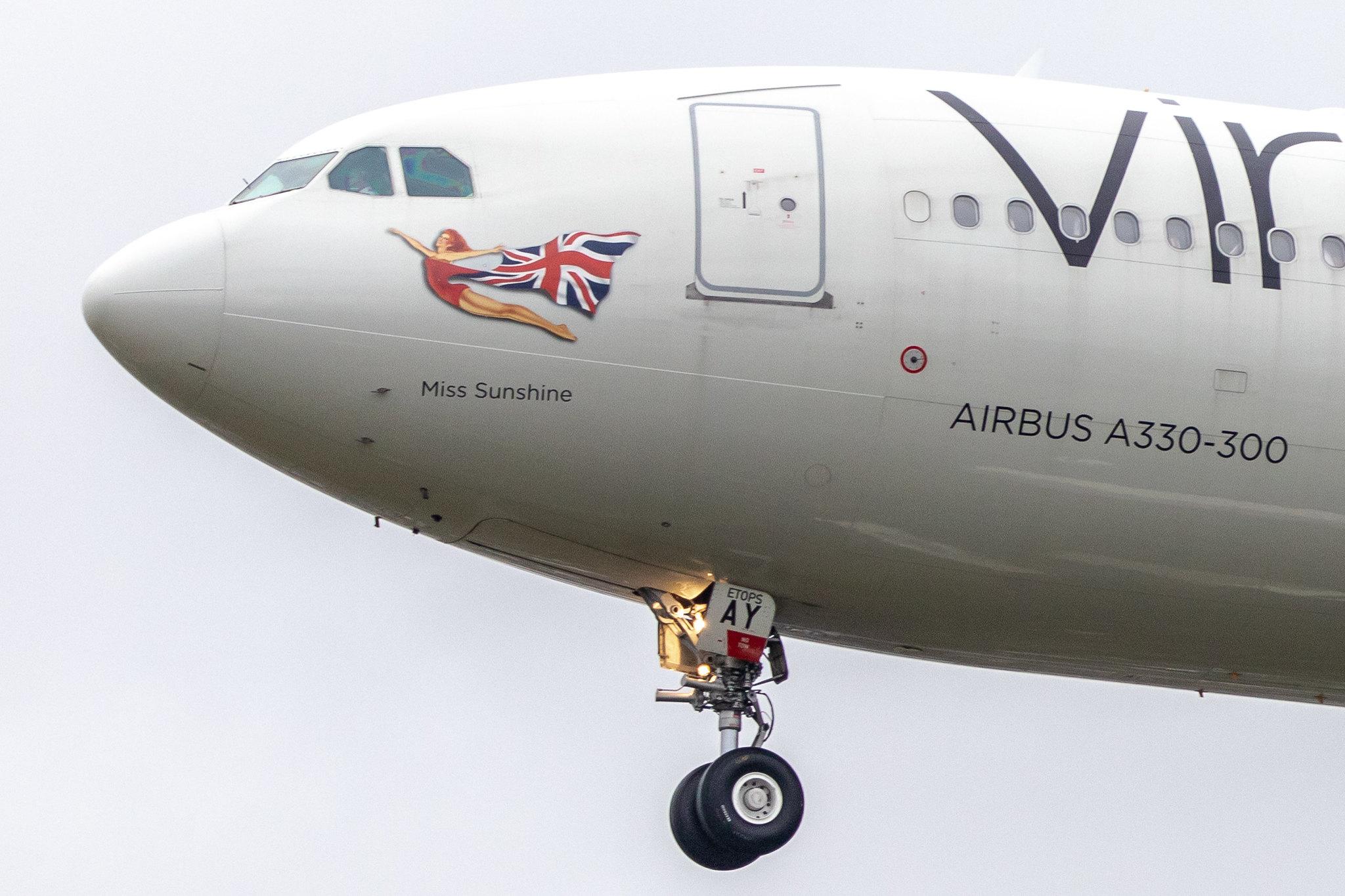 London Heathrow Airport: Virgin Atlantic (VS / VIR) |  Airbus A330-343 A333 | G-VRAY | MSN 1296