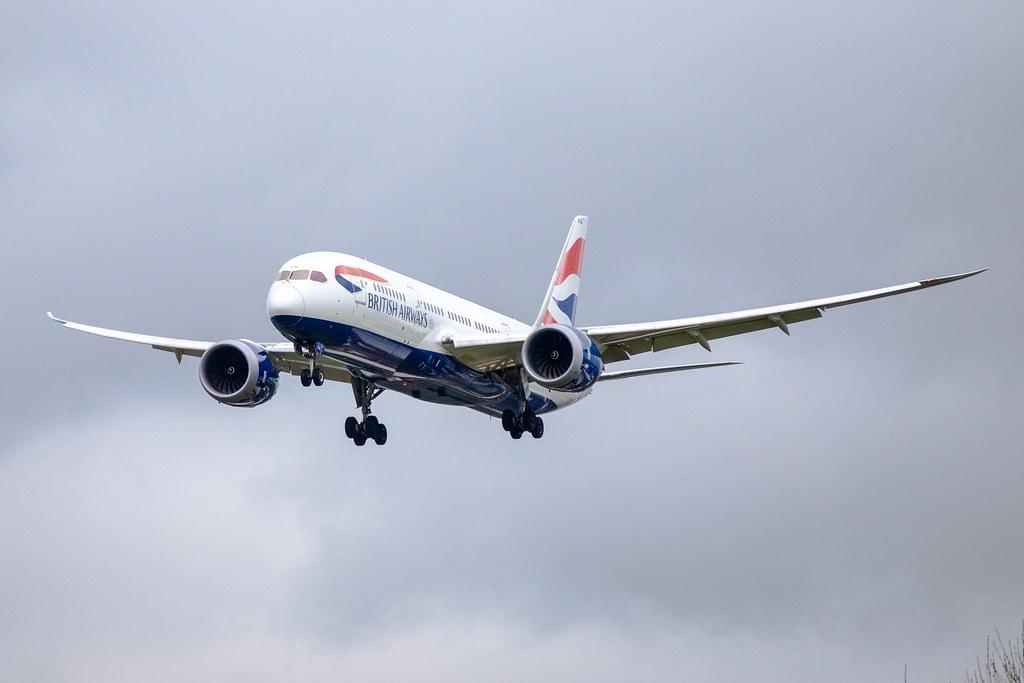 London Heathrow Airport: British Airways (BA / BAW) |  Boeing 787-8 Dreamliner B788 | G-ZBJB | MSN 38610