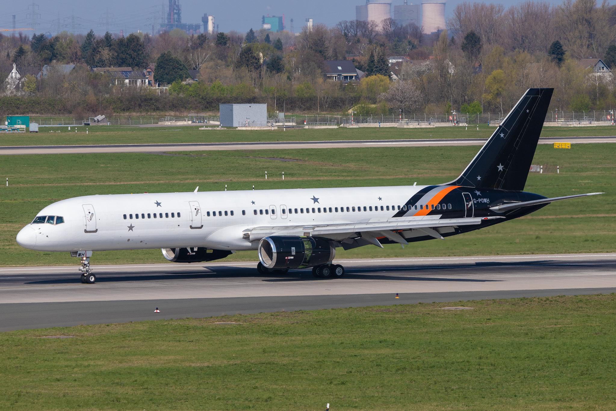 Düsseldorf Airport: Titan Airways (ZT / AWC) |  Boeing 757-256 B752 | G-POWH | MSN 29308