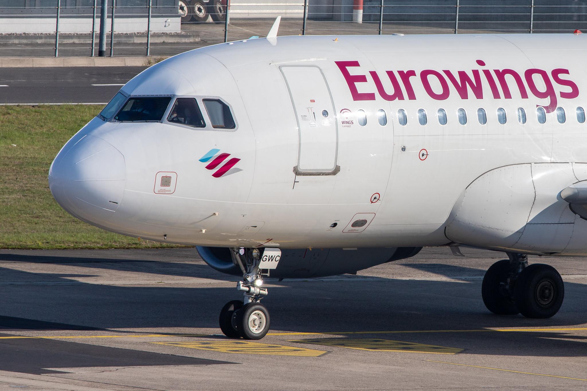 Köln Bonn Airport: Eurowings (EW / EWG) |  Airbus A319-132 A319 | D-AGWC | MSN 2976