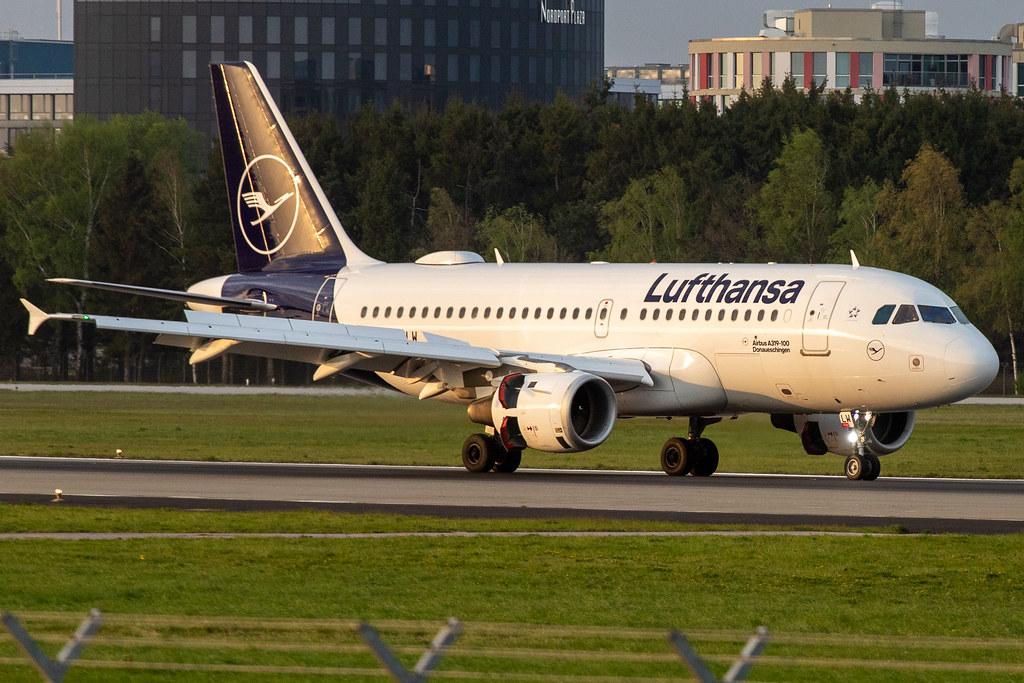 Hamburg Airport: Lufthansa (LH / DLH) | Operator: Lufthansa CityLine |  Airbus A319-114 A319 | D-AILW | MSN 0853