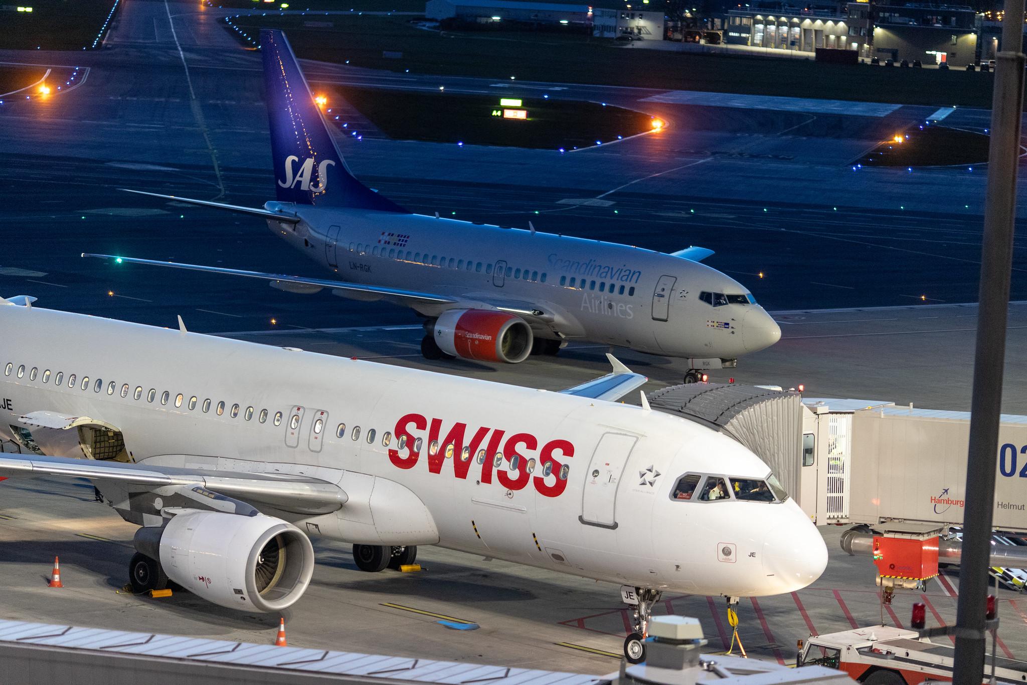 Hamburg Airport: Swiss (LX / SWR) |  Airbus A320-214 A320 | HB-IJE | MSN 0559