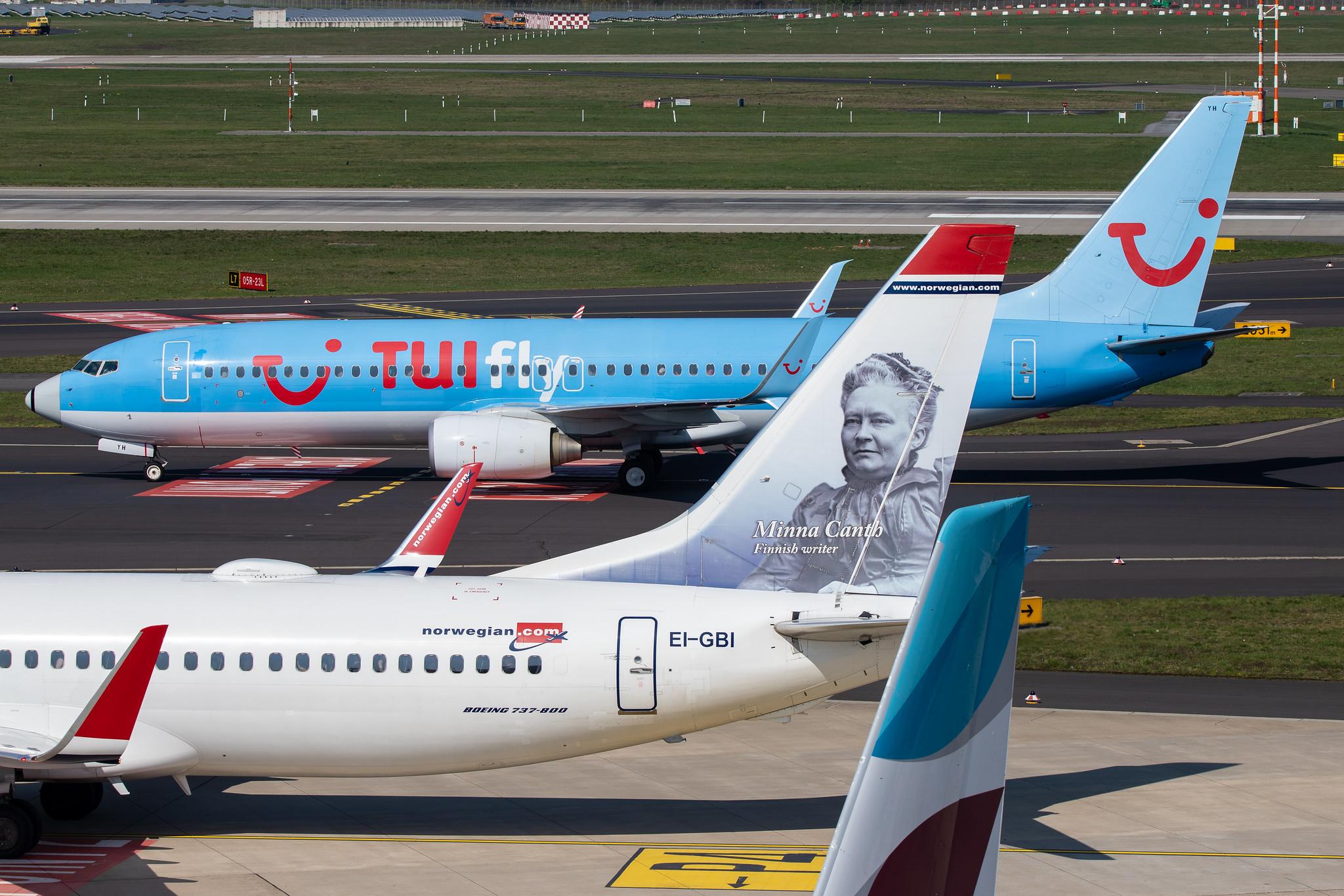Düsseldorf Airport: TUI (X3 / TUI) | Operator: TUI fly |  Boeing 737-8K5 B738 | D-ATYH | MSN 38097
