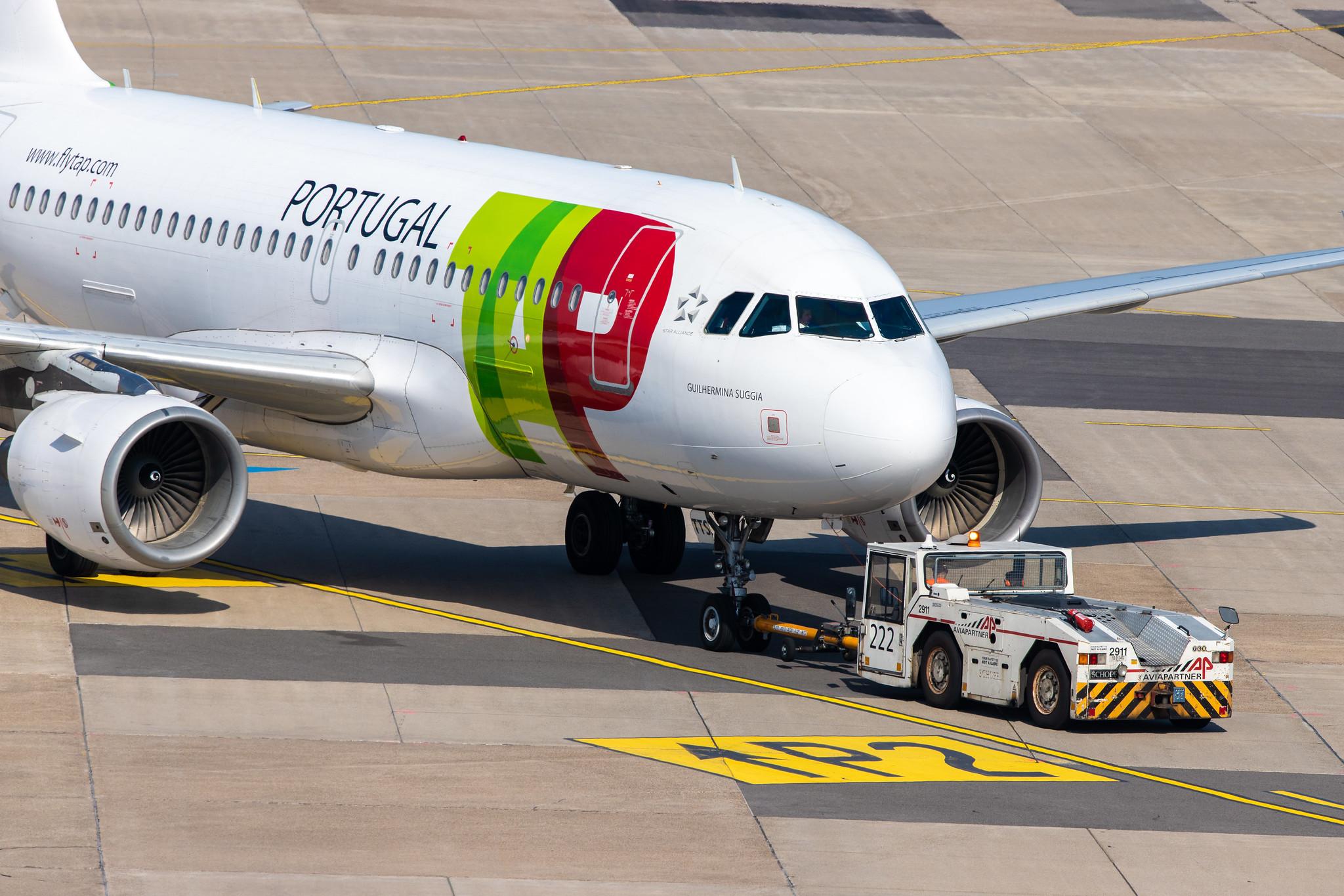 Düsseldorf Airport: TAP Air Portugal (TP / TAP) |  Airbus A319-112 A319 | CS-TTS | MSN 1765
