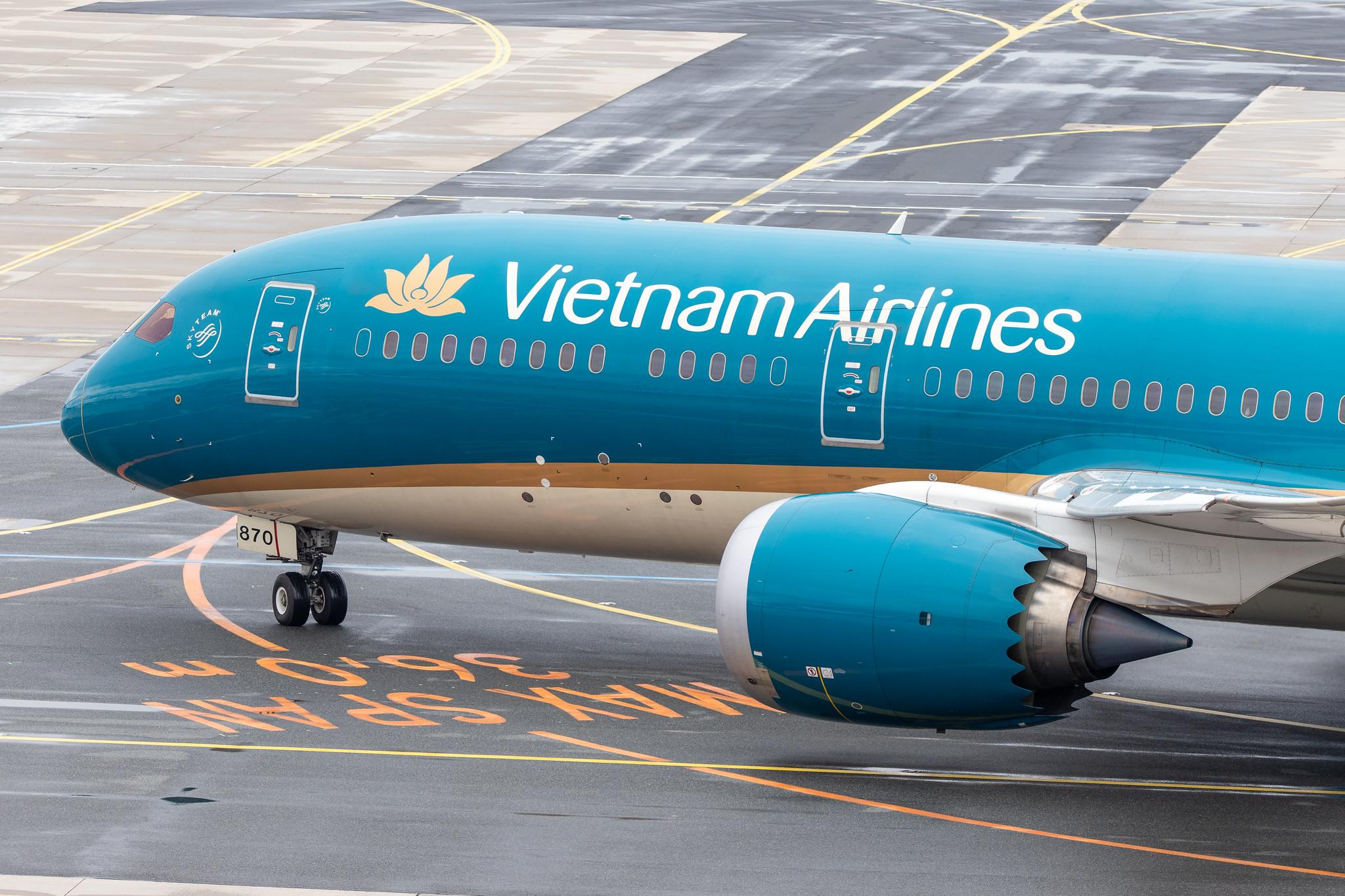 Frankfurt Airport: Vietnam Airlines (VN / HVN) |  Boeing 787-9 Dreamliner B789 | VN-A870 | MSN 39289