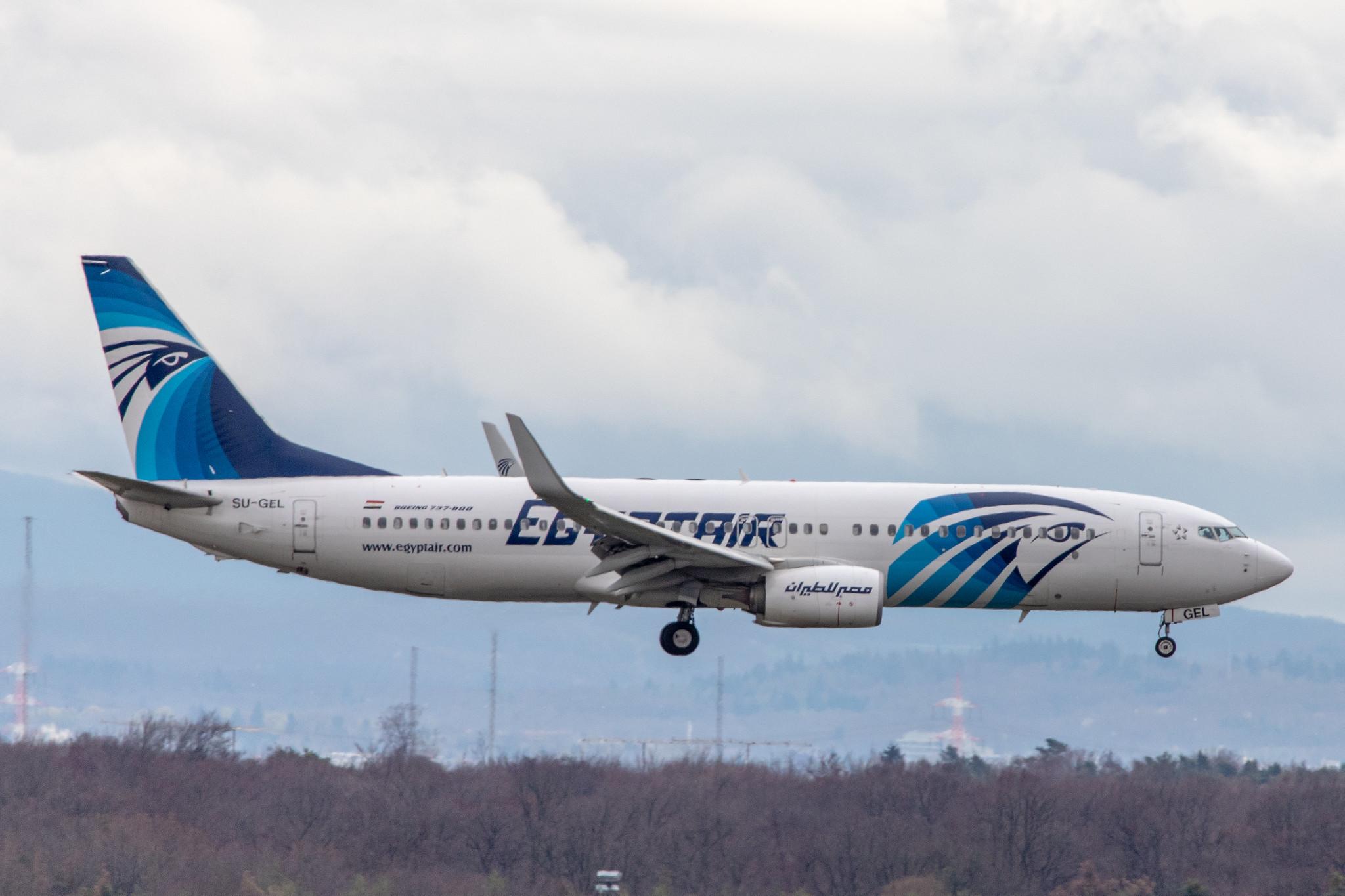 Frankfurt Airport: EgyptAir (MS / MSR) |  Boeing 737-866 B738 | SU-GEL | MSN 63804