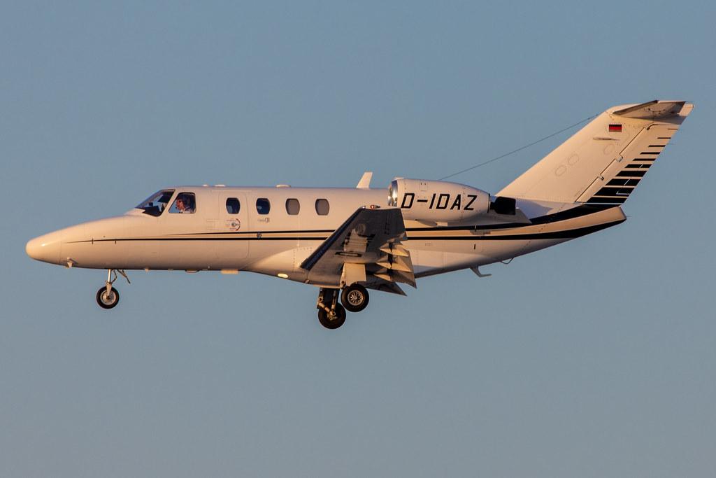 Hamburg Airport: Private owner Cessna 525 CitationJet CJ1 C525 D-IDAZ MSN 525-0389