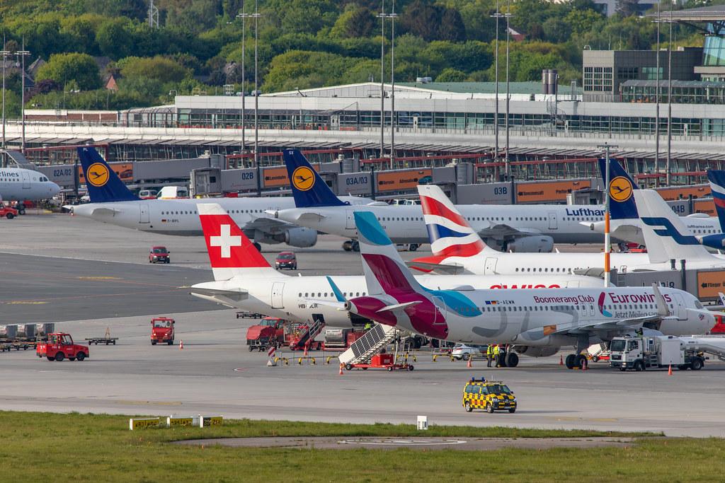 Hamburg Airport: Vorfeld |