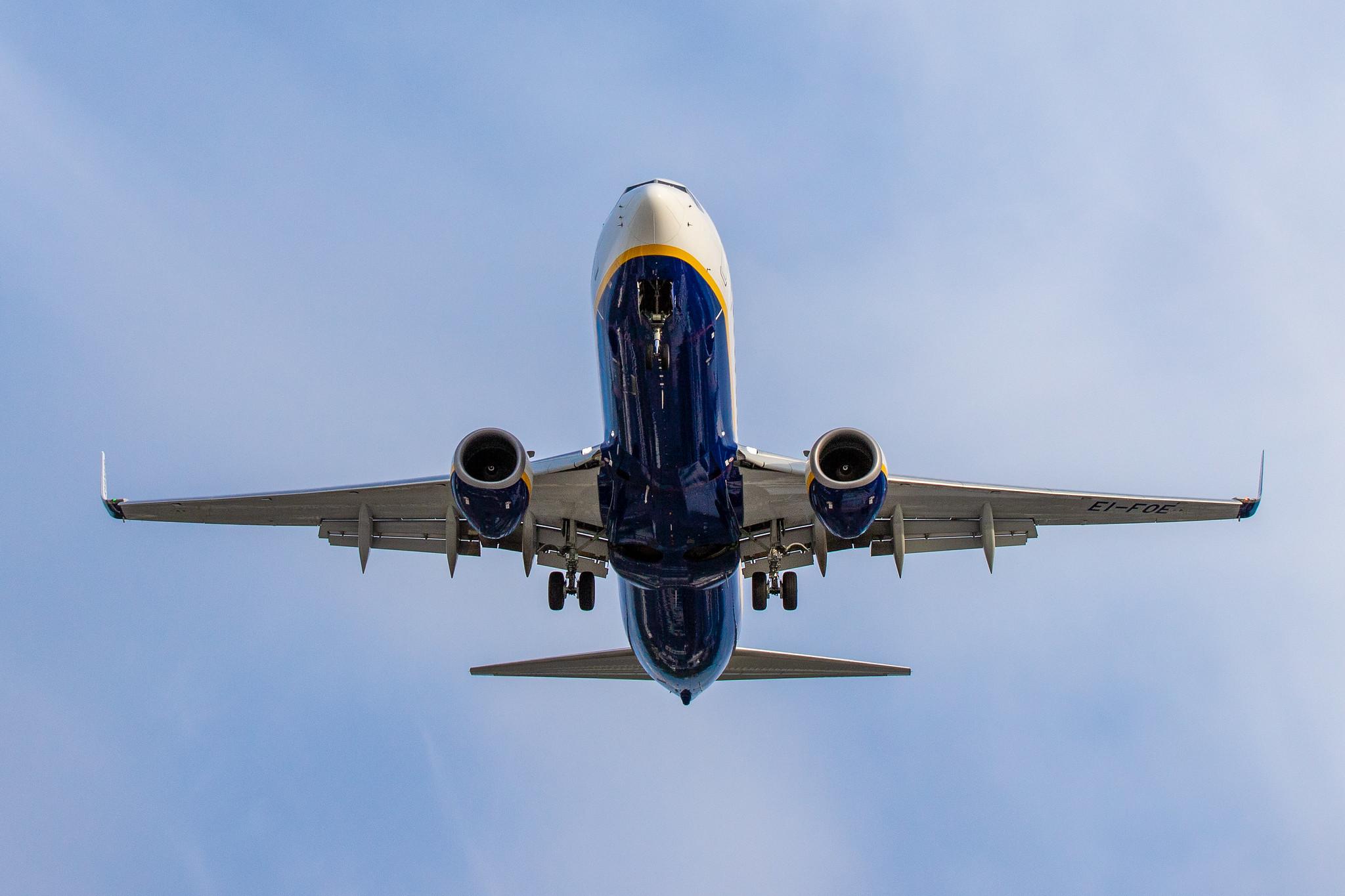 Hamburg Airport: Ryanair (FR / RYR) |  Boeing 737-8AS B738 | EI-FOE | MSN 44713
