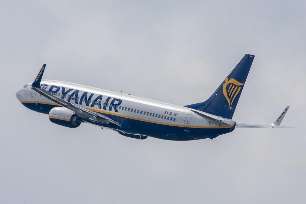 Hamburg Airport: Ryanair (FR / RYR) |  Boeing 737-8AS B738 | EI-GSI | MSN 44848