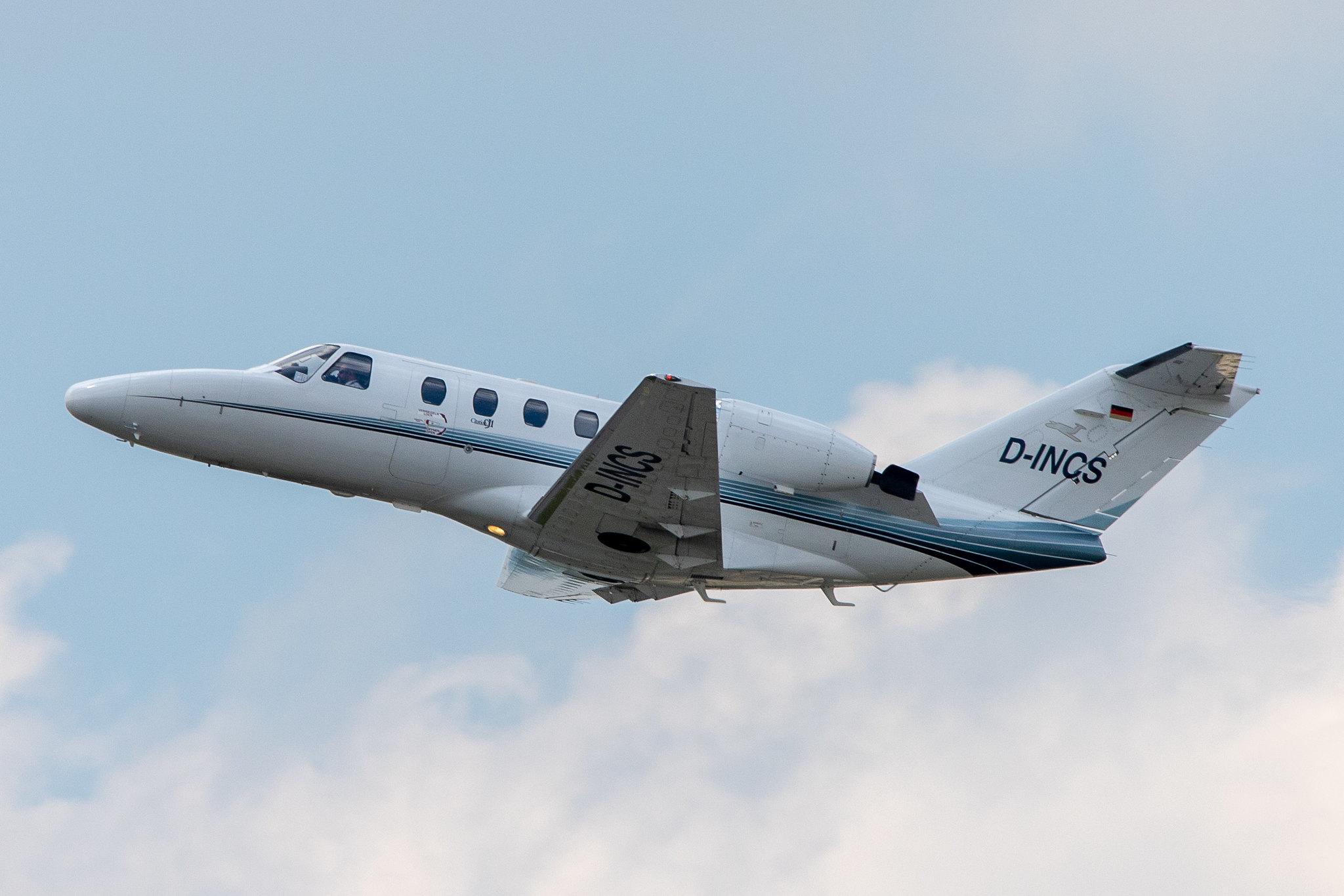 Hamburg Airport: JK JetKontor (/ JKH) |  Cessna 525 CitationJet CJ1 C525 | D-INCS | MSN 525-0466