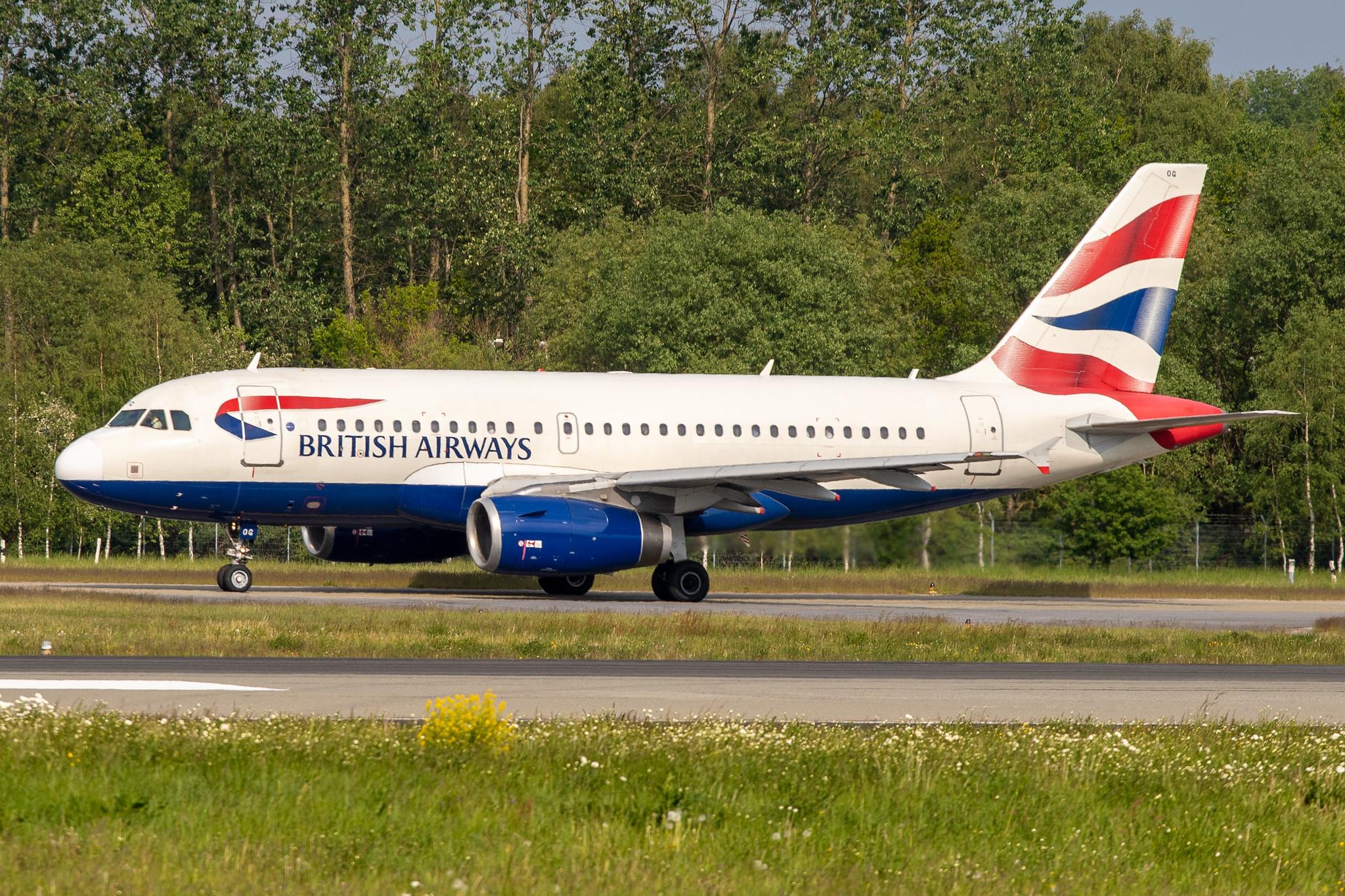 Hamburg Airport: British Airways (BA / BAW) |  Airbus A319-131 A319 | G-EUOG | MSN 1594