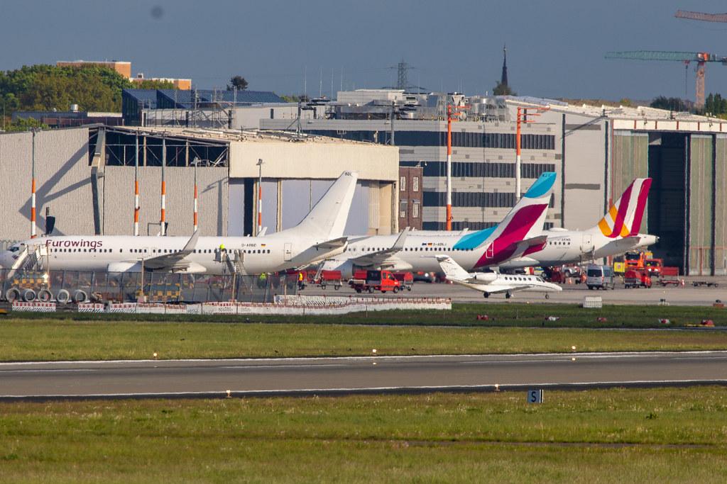 Hamburg Airport: Vorfeld |