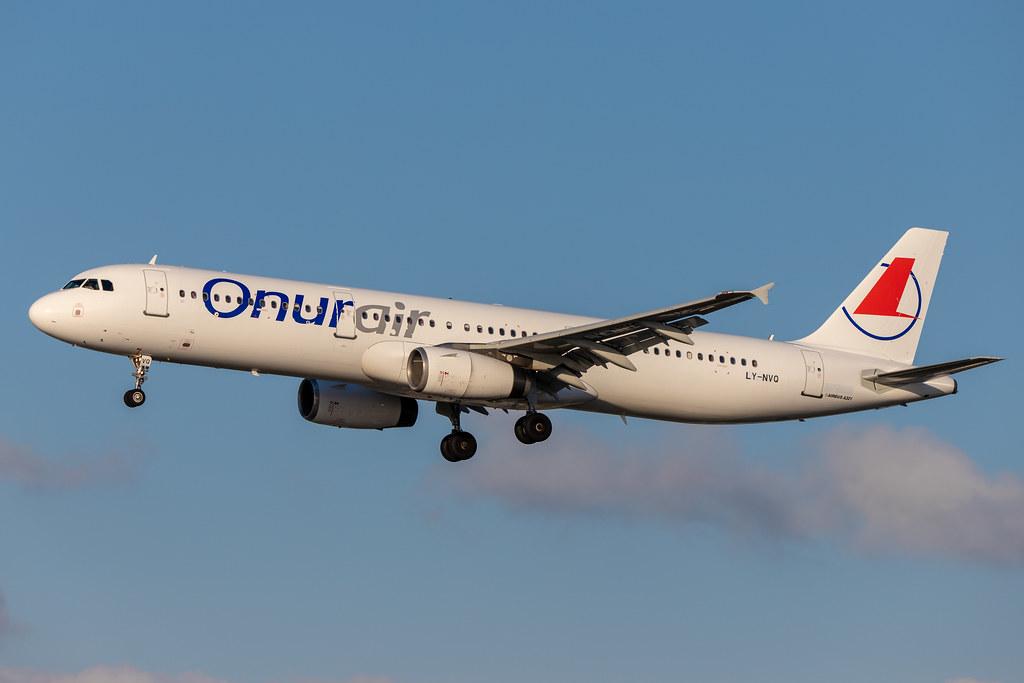 Hamburg Airport: Onur Air (8Q / OHY) | Operator: Avion Express |  Airbus A321-231 A321 | LY-NVQ | MSN 1947