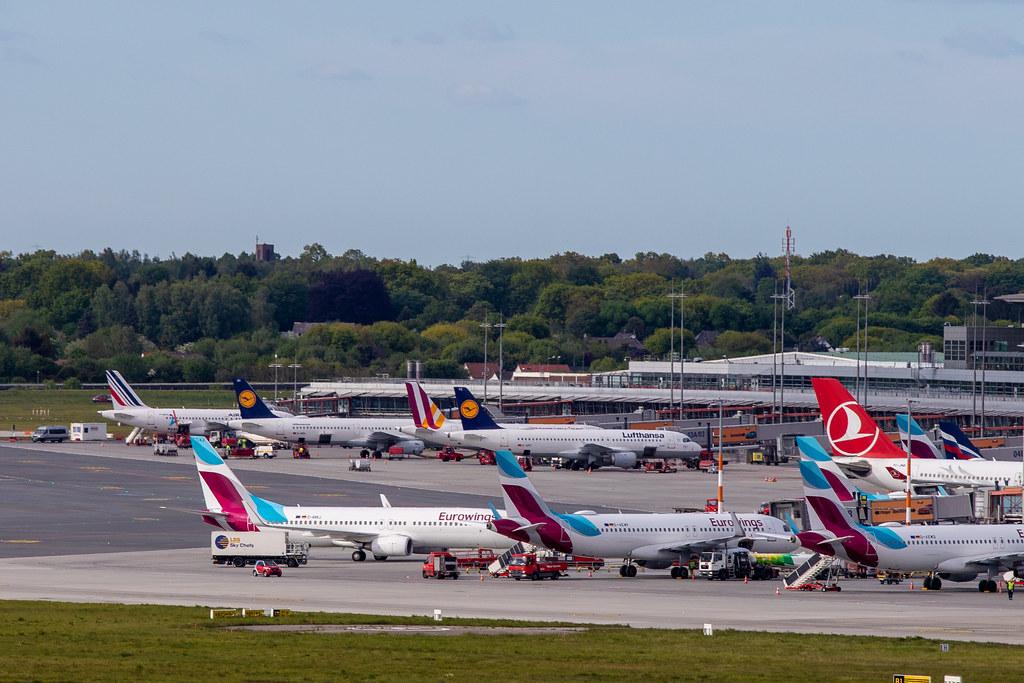 Hamburg Airport: Vorfeld |