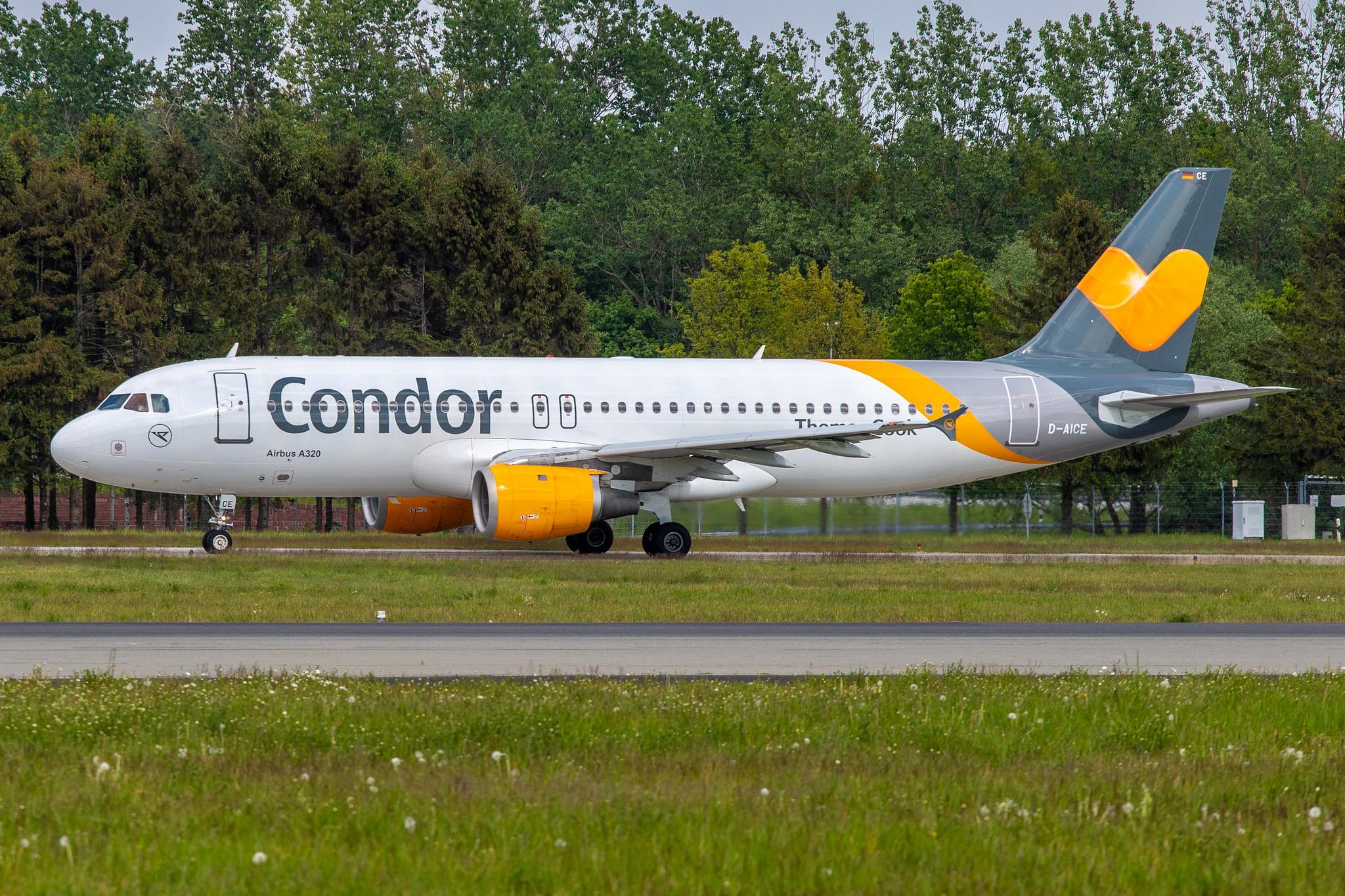 Hamburg Airport: Condor (DE / CFG) |  Airbus A320-212 A320 | D-AICE | MSN 0894