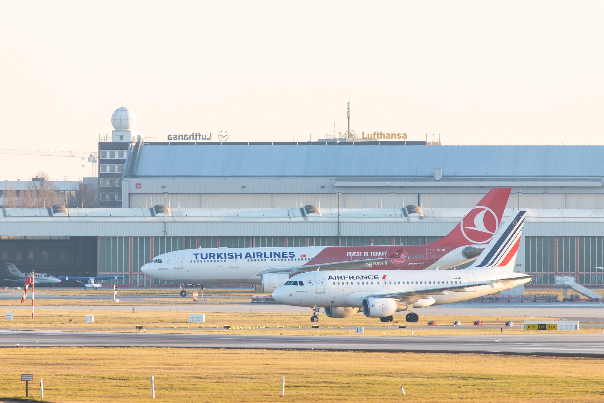 Hamburg Airport: Air France (AF / AFR) |  Airbus A318-111 A318 | F-GUGA | MSN 2035