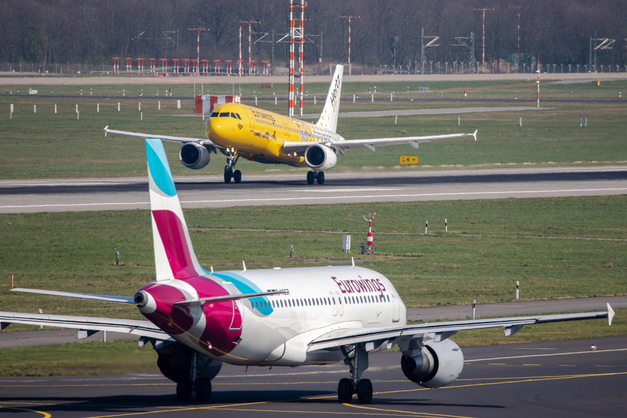 Düsseldorf Airport: Eurowings (EW / EWG) |  Airbus A319-112 A319 | D-ABGP | MSN 3728