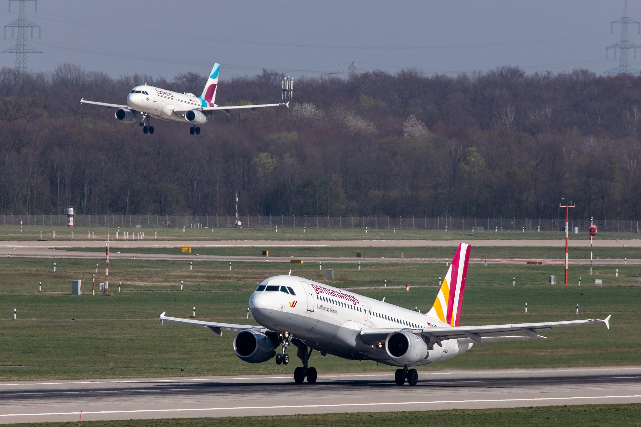 Düsseldorf Airport: Germanwings (4U / GWI) | Airbus A320-211 A320 | D-AIQL | MSN 0267
